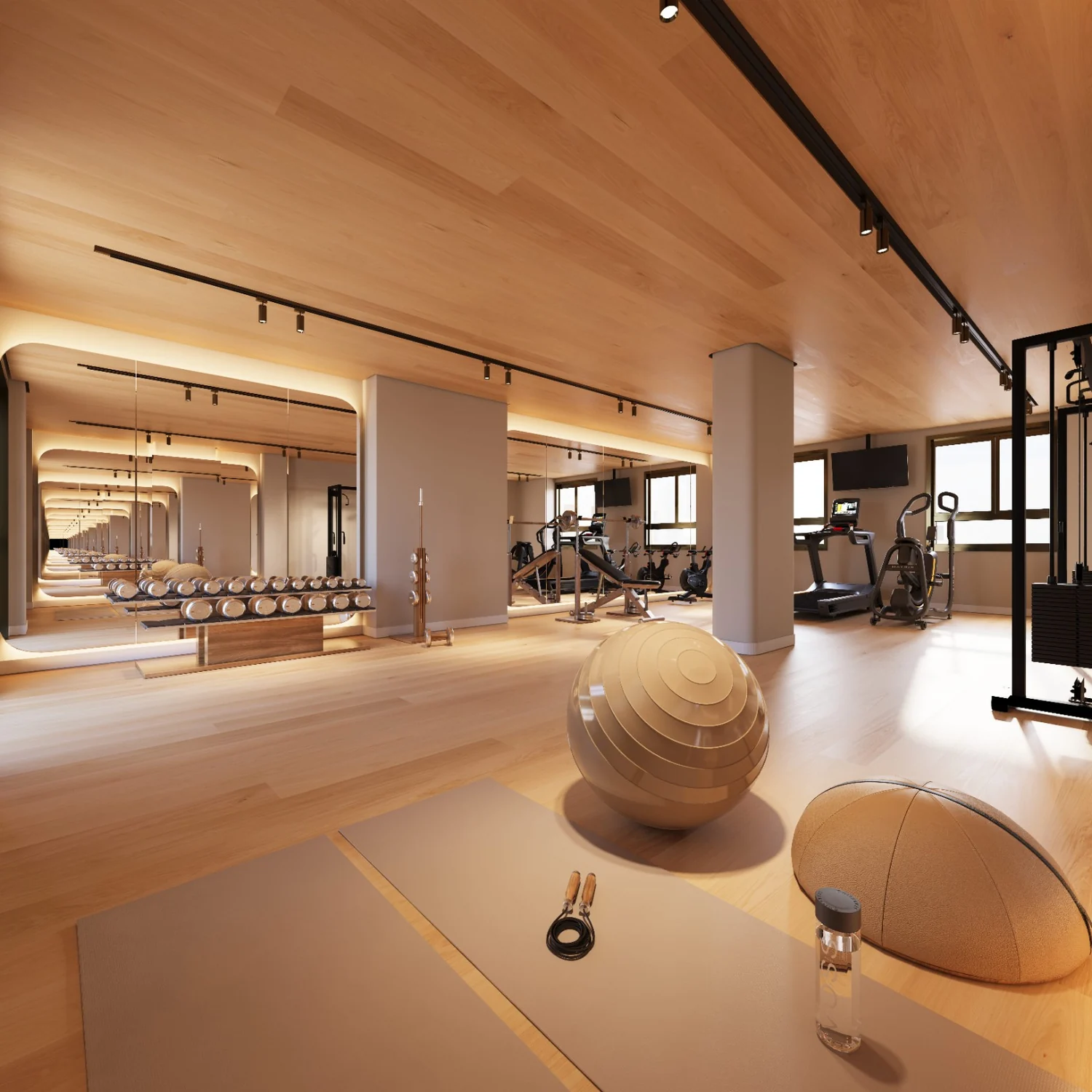 Imagen genérica de referencia para un espacio fitness y bienestar